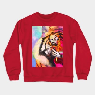 Fierce Tiger Crewneck Sweatshirt